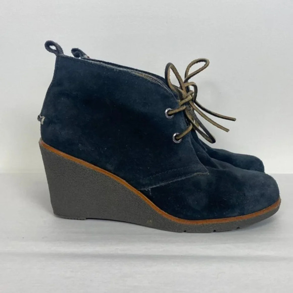 Sperry Suede Wedge Bootie - Picture 1 of 15